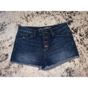Jean shorts